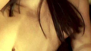 what's the amazing surprise for paulina james? she's getting doggystyle blowjob in threesome group