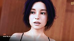 teen 18+ attends academy with big ass in game