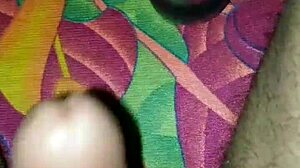 Arab Asian Babe Masturbates To Cumshot!