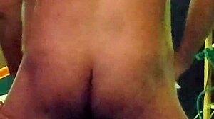 Petite Brunette's Intriguing Morning Ass Shaking in Dress.