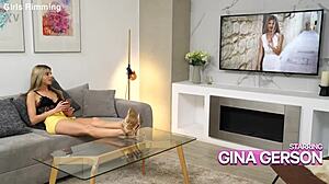 Halloween Rimjob Party with Gina Gerson