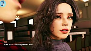 teen 18+ attends academy with big ass in game