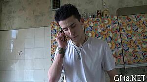 Perverted Spectacled Lad Holds Hand Ex Girlfriend