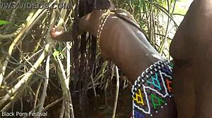 i was bathing outdoor when i got fucked unexpectedly