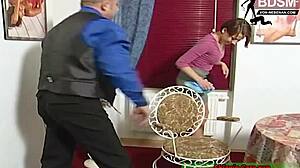 german devote teen gets ass spanking punishment in fun comic story