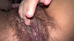 Indian Step Mom Masturbates Her Beautiful Horny Hairy Tight Pussy Close Up