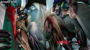 Arwen Gold, Lita Phoenix, and Maria Devine in a group gathering