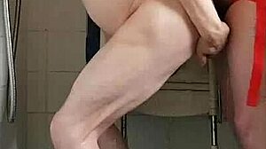 Pegging Boyfriend's Ass In Kitchen