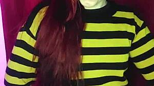 Your stepsister is hot for your nudes and comes with plug in ass!