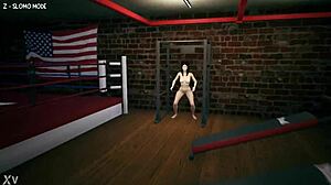 Girls having fun at the gym workout.