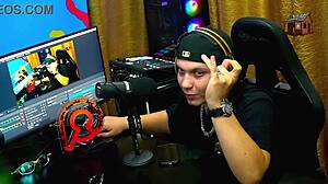 Oh man, the podcast hasn't even started yet and Bruna Lambertini is already totally naked, Ruan is drooling - full on Sheer and Red.