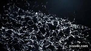 erotic lezzie teen 18+ies get covered with piss and squirt wet cunts