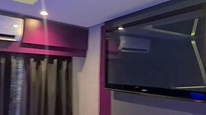 Casal mattos stops fucking to put on condom