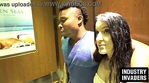 Jessica Jewels feels intense pleasure from facial with big black cock in Florida