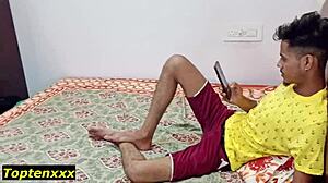 Desi Bhabhi Gets Creampied By 18-Year-Old Boy