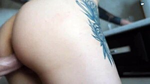 Sunako Kirishiki in kitchen with petite girl