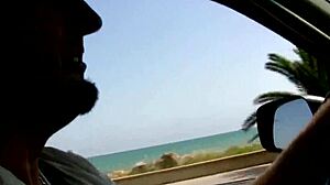 Pretty pornstar engages in wild sex with kissing, tit play, and dirty talk in the woods