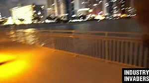 Jessica Jewels feels intense pleasure from facial with big black cock in Florida