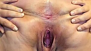 pregnant wife gets wet and rips clothes for striptease