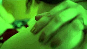 Big booty bbw lesbians engage in threesome strapon dildo orgy