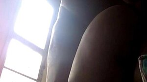 fat couple in living room