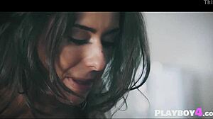 In the kitchen, two hot milfs—one brunette, one blonde—are kissing passionately while fingering each other's wet pussies. So tempting!