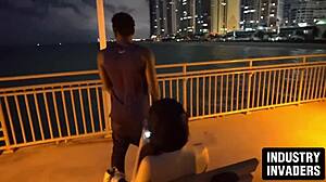 Jessica Jewels feels intense pleasure from facial with big black cock in Florida