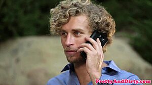 Busty Femdom Fucked by Her Slave in Bondage Fantasy with Riding Cowgirl and Doggystyle