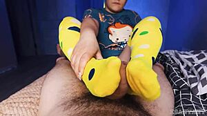 hot pikachu handjob with teasing tongue sucking on hard cock xsanyany