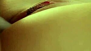 big oiled ass teen katarina rina spreads her tight pussy at massage, fantasy versus reality