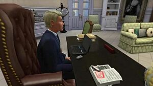 Kim K Presidential Pussy Sex In Public