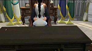 Kim K Presidential Pussy Sex In Public