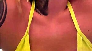 almost got kicked out of the gym at copacabana for my wet see-through bikini