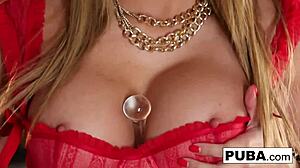 hot solo on billiards table with sexy asian mia lelani