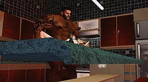 Cuckold Maid Loves Monster Cock