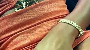 Real Taxi Ride Flash Masturbate Dildo Taste Creamy Pussy