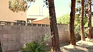 Girl Scout Tristan Summers lets them drench her face in cum?