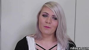 Wicked nympho endures painful anal therapy in asylum