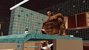 Cuckold Maid Loves Monster Cock