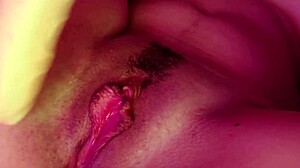 Pussy masturbation leads to creamy cumshot 😍💦