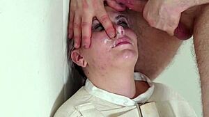 Wicked nympho endures painful anal therapy in asylum