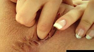 angie hard pleasuring herself with fingers