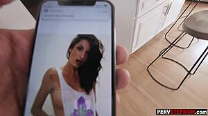 Stepmom Silences Step-son With Blowjob