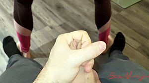 Step Mom Lands On Hard Dick During Yoga