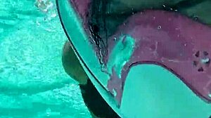 Time to philosophize by the pool with a huge toy