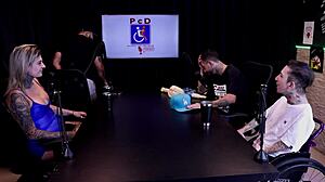 Half-brothers dominate women publicly!