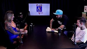 Half-brothers dominate women publicly!