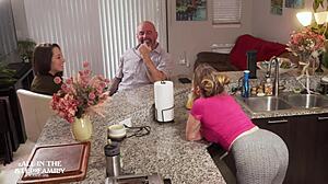 Freya Von Doom Visits Stepdad and Wife Seductively