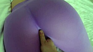 the stepson saw his petite stepmom masturbate, then she got fucked rough