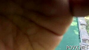 nikki lavay fiercely sucks that big cock